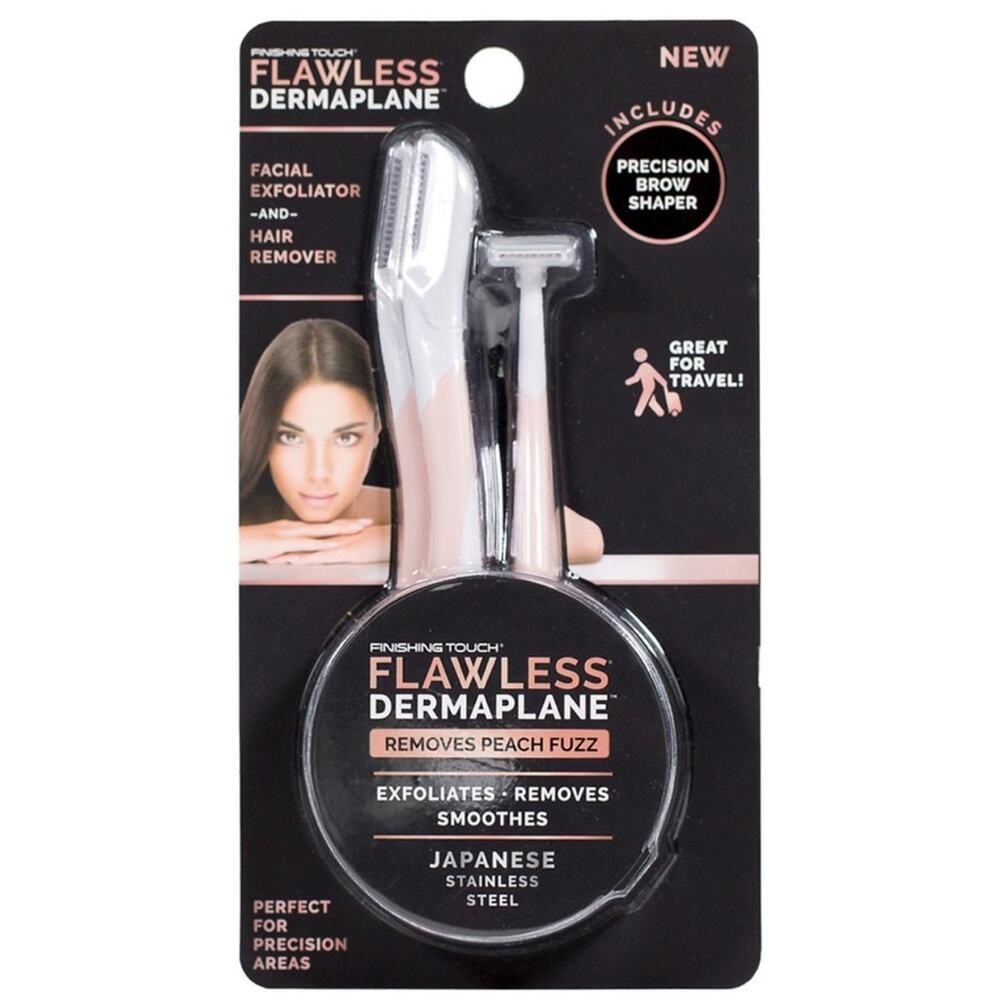 Dermaplane brow shaper